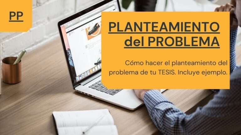 Estructurando Tesis: Ejemplo de Planteamiento de Problema - Diario